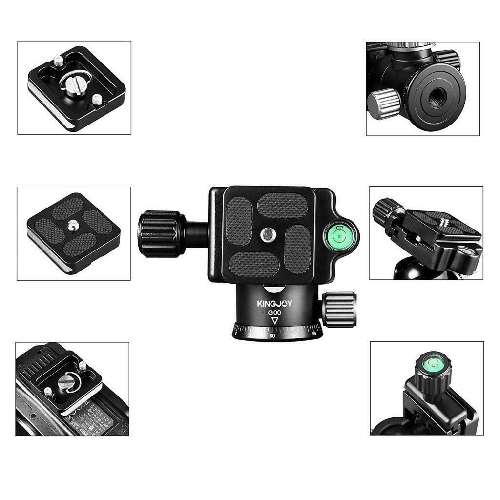 Heavy   Duty   Ball   Head   Quick   Release   Plate   For   Camera   Tripod