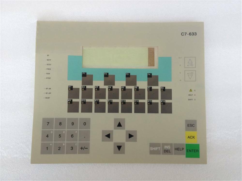 for SIEMENS C7-633 6ES7633-1SA02-0AD0 6ES7 633-1SA02-0AD0 Membrane Keypad