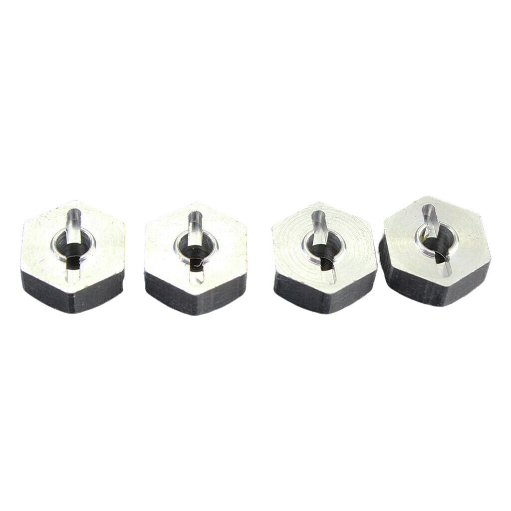 4PCS RC Car Wheel Hex Hub Adapter for WLTOYS 144001 124018 124019 RC Car