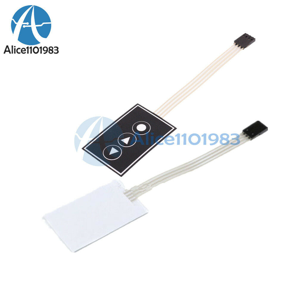 1x3 Matrix Array 3Key 1*3 Keys Membrane Switch Keypad Keyboard 36*55mm