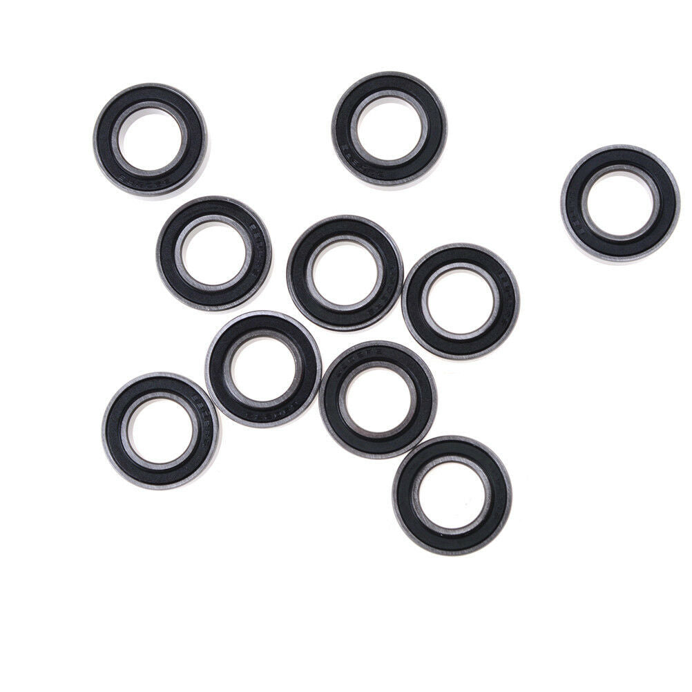 10x 6902-2RS Bearing 15x28x7 mm Metric Thin Section Ball Bearings 6902RS WGJBDA