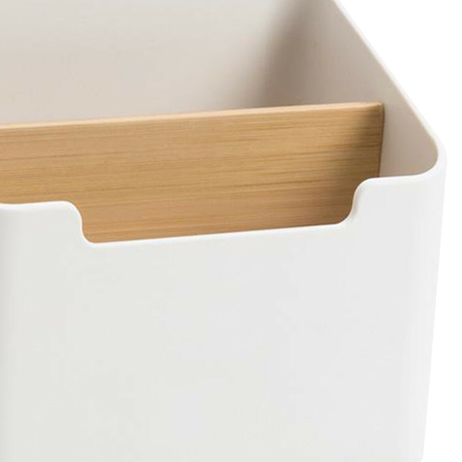 Plastic Desk Organizer Desktop Supply Pen Holder Small Storage Box Table