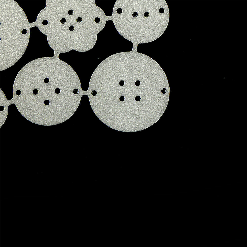 Button Design Metal Cutting Dies For DIY Scrapbooking Paper Cards .l8