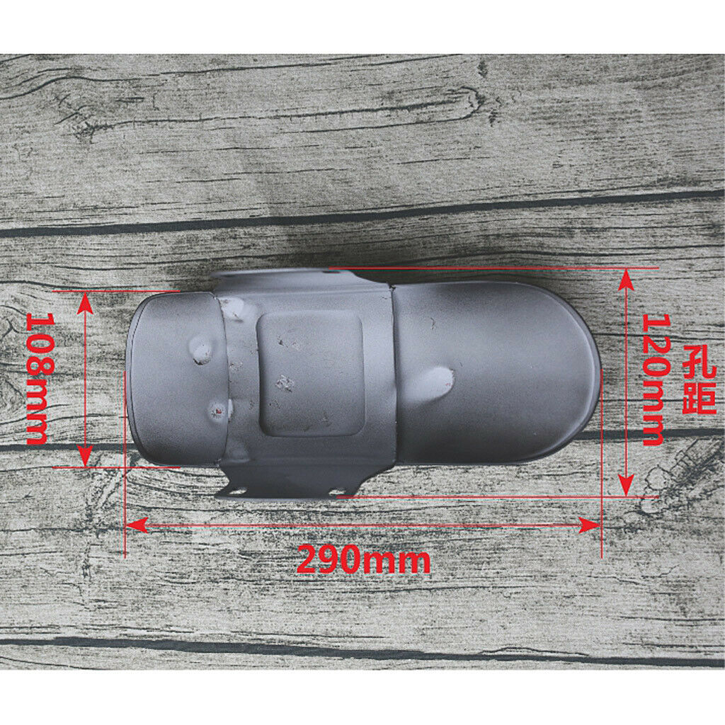 Universal Motorcycle Front Mud Dust Guard Fender Stainless Steel for GN125