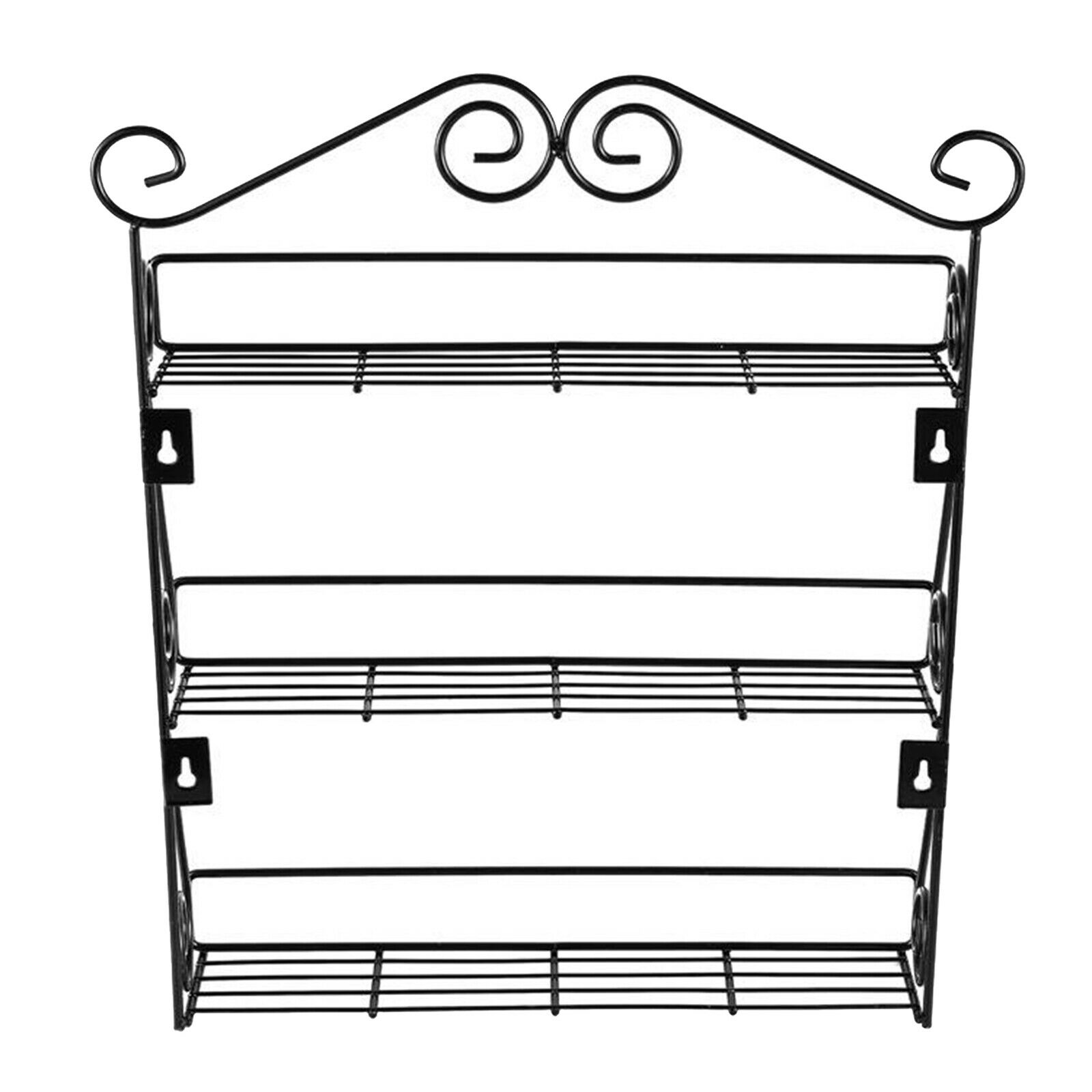Spice Rack 3 Tier Seasoning Rack Jar Organizer Standing Accessory Save Space