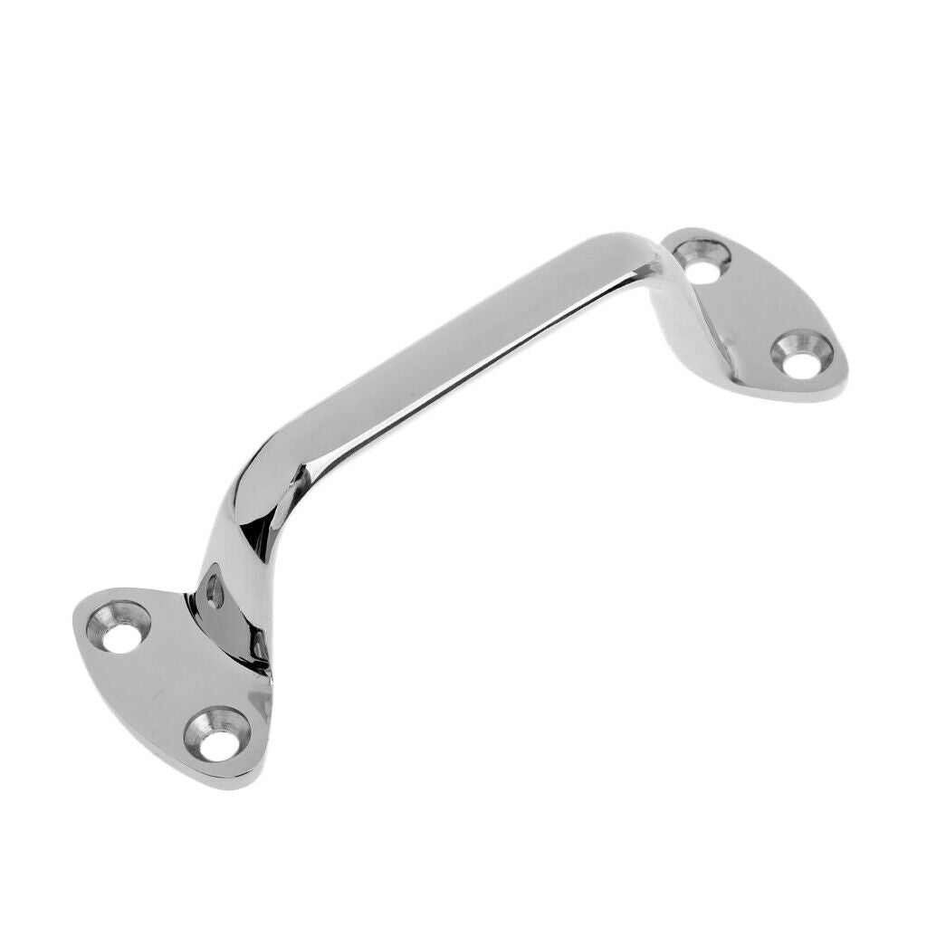 1pc 6 '' Marine Boat Grab Bar Handrail Doorknob 316 Stainless Steel