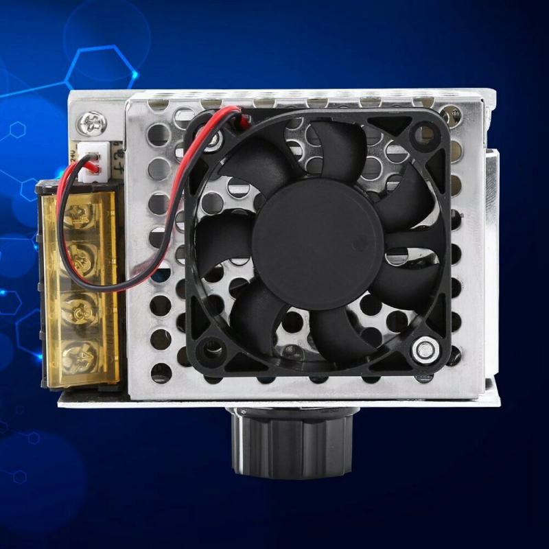 4000W Ac 110-220V Scr Motor Speed Controller Voltage Regulator Dimmer Thermostat