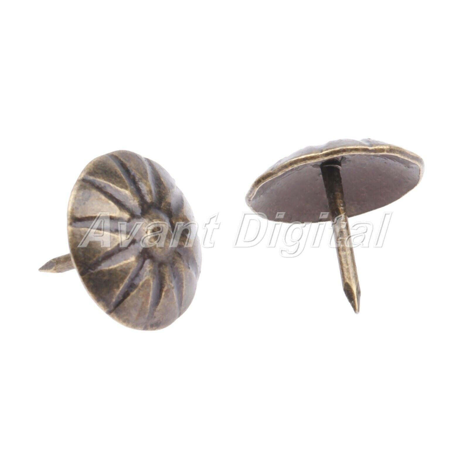 20pcs Retro Furniture Door Upholstery Nail Tack Jewelry Box Sofa Decorative 17mm