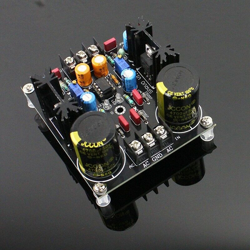 LM317/ LM337 Servo Rectification Filter Power Supply Board AC to DC V4N5