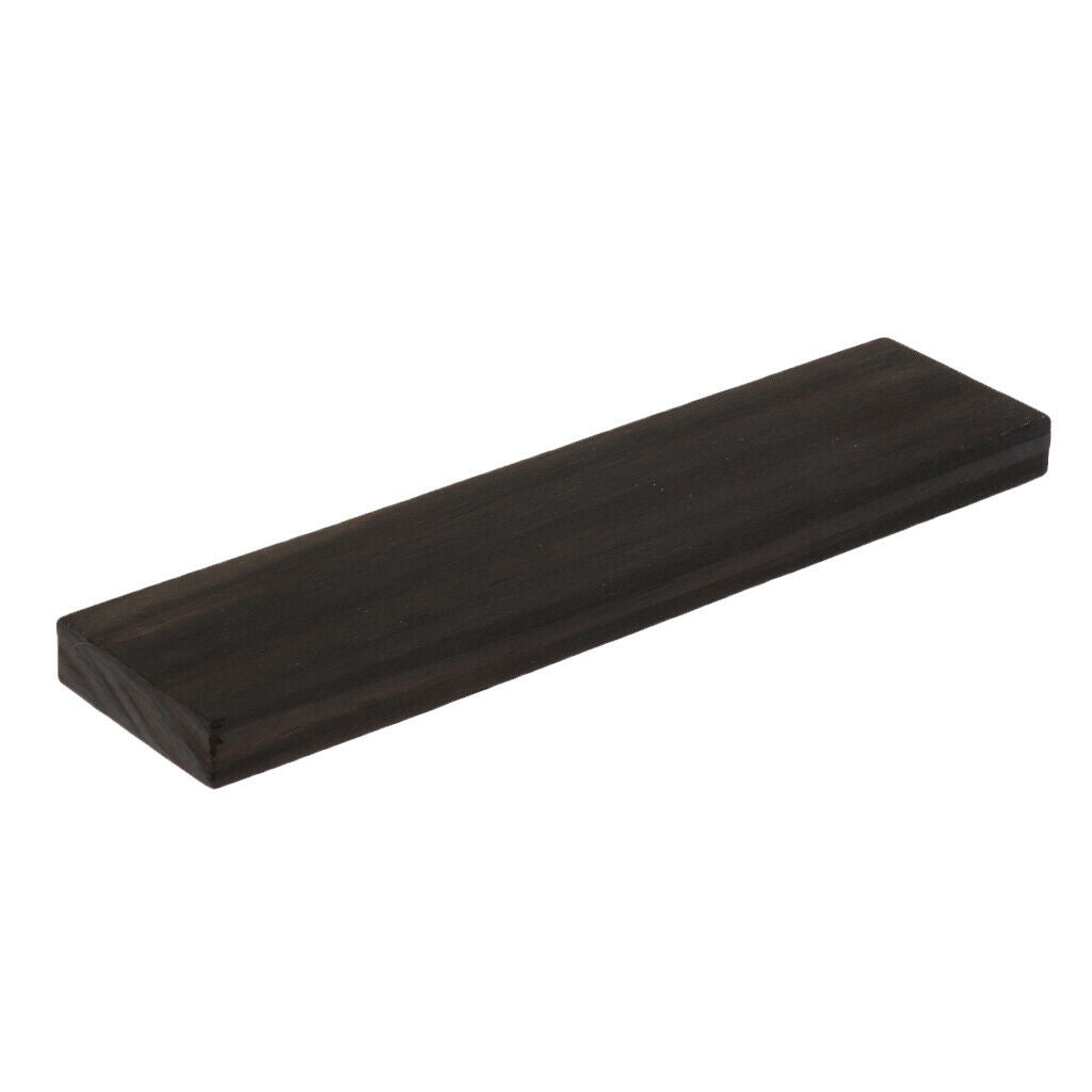 Blackwood Guitar Bridge Head Veneer Luthier Material Accessory Black