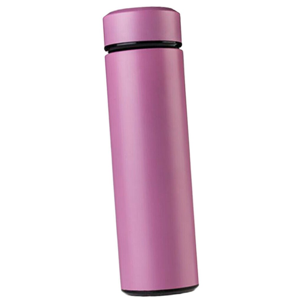 Stainless Steel Tea Water Coffee Flask Vacuum Cup Travel Mug Pink