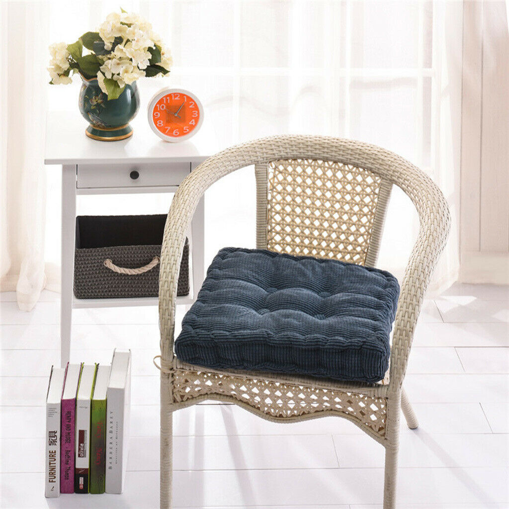 2x Home Sofa Office Square Garden Dining Seat Yard