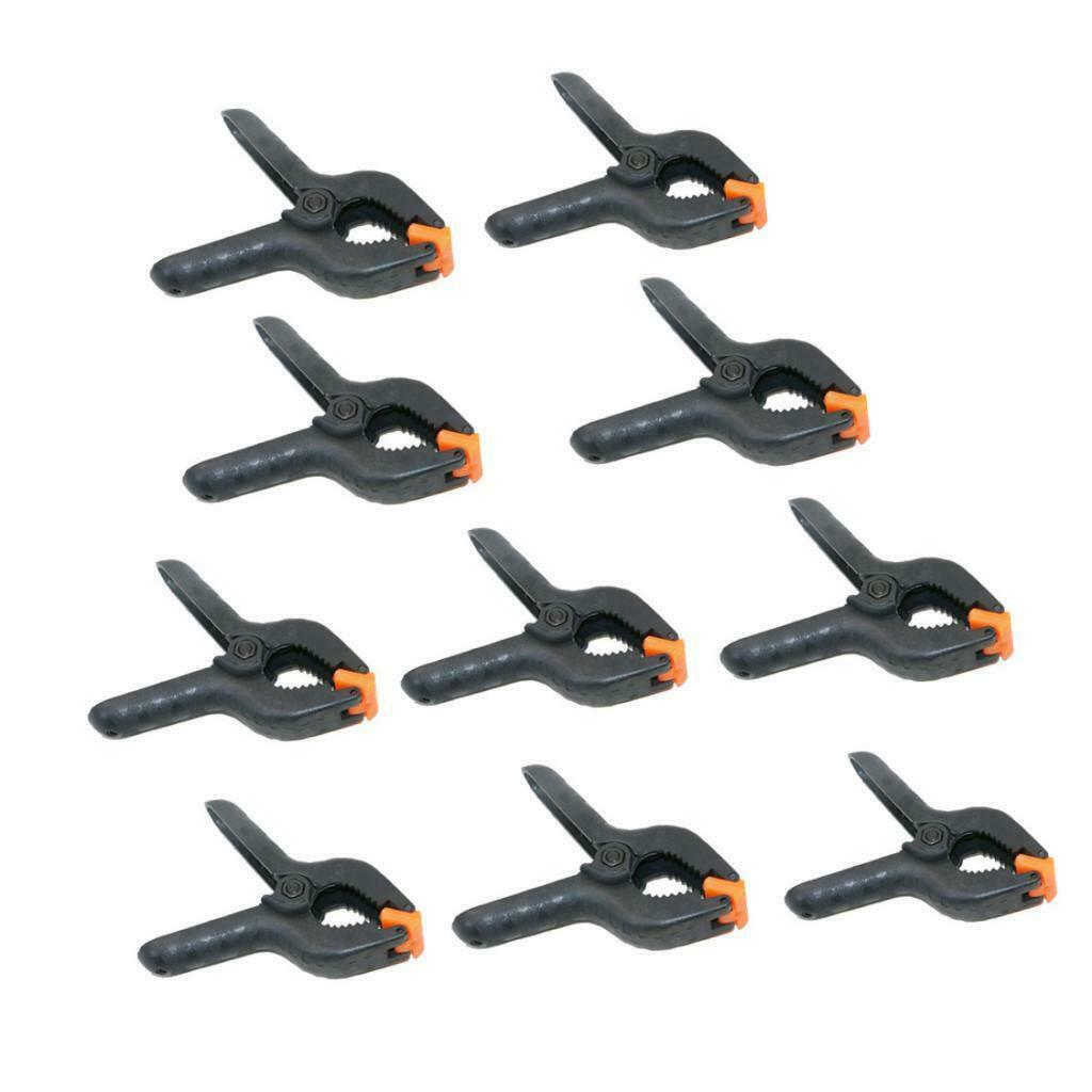 10 Pieces Heavy Duty Strong 4" Spring Clamp Jaw Market Stall Tarpaulins Clip