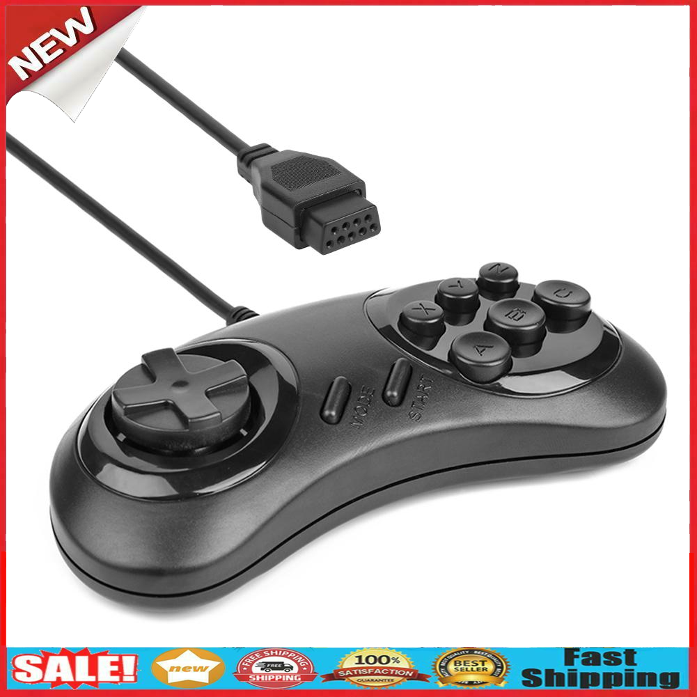 16 Bit Gamepad Wired Game Handle Controller Joystick Game Console for K1 K2 @