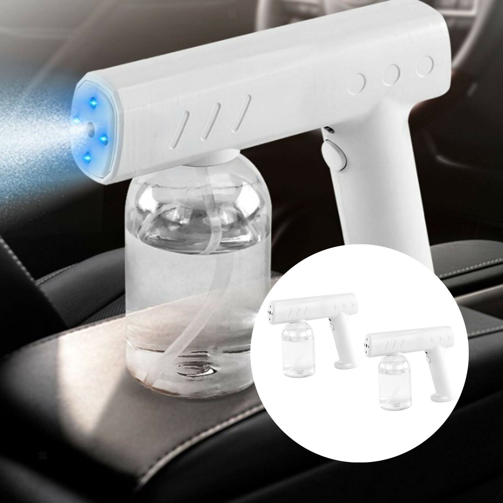 2PCS 300ML 500ML Portable Electric Nano Sanitizer Spray Fogger for Home Car
