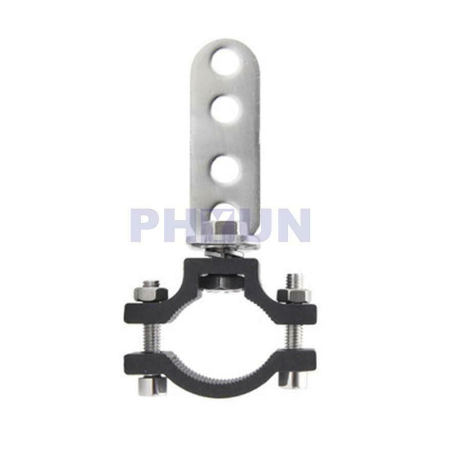 2PCS Stainless Steel Lamp Clamp Holder For Motorcycle Headlight Car Work Light