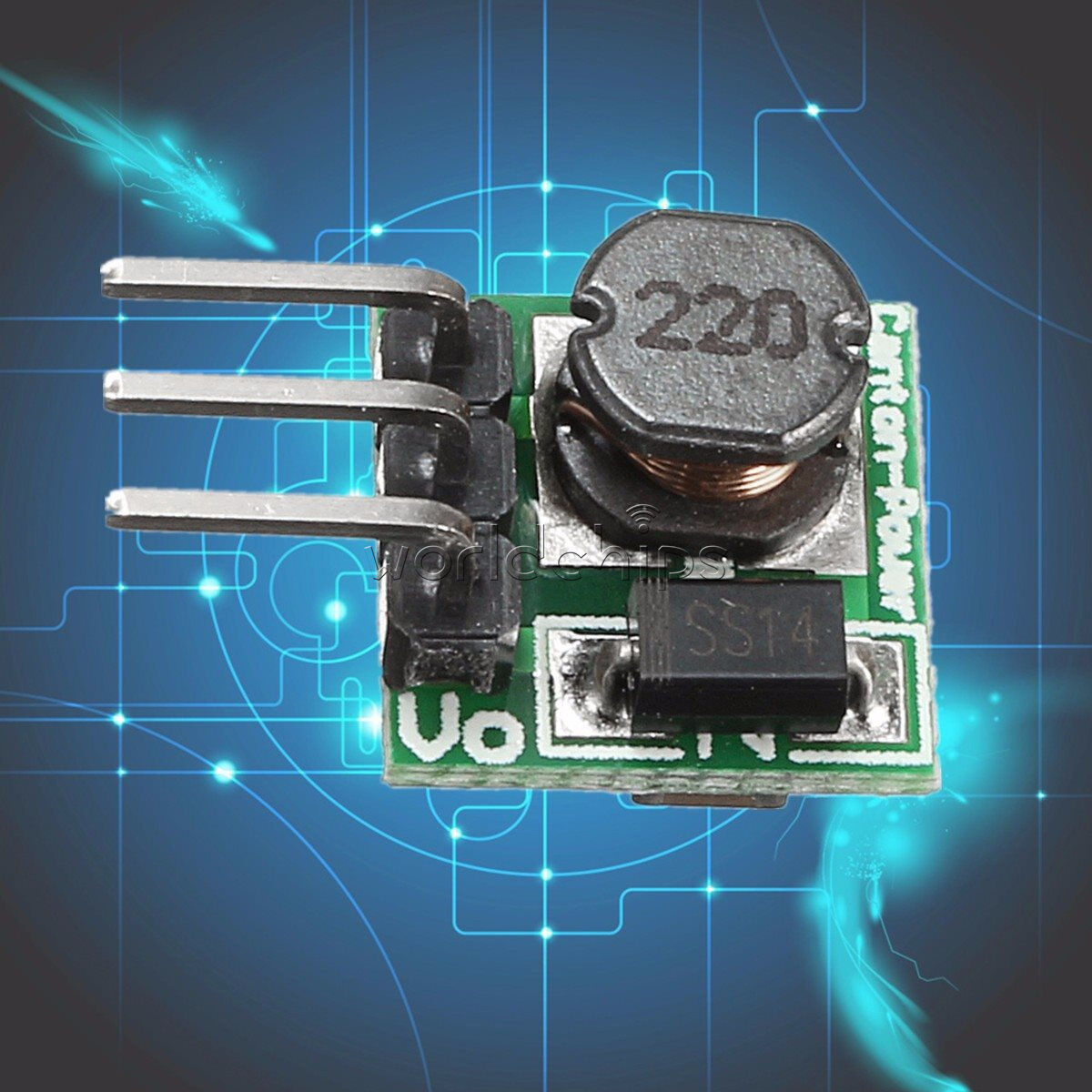 DC-DC Voltage Converter 0.9-3.3V to 3.3V Step up Boost Power Module Mini Arduino