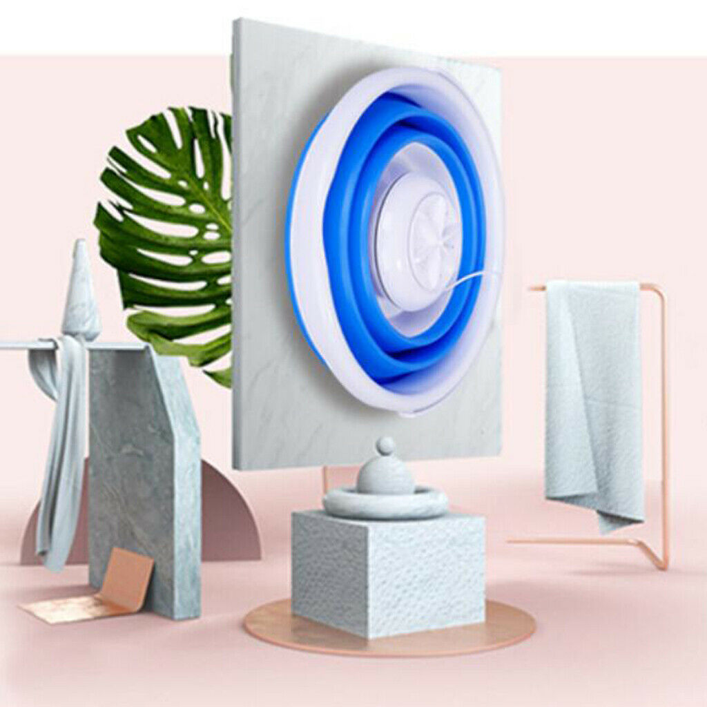 Portable  Washing Machine Folding Washer USB Charger For Apartments