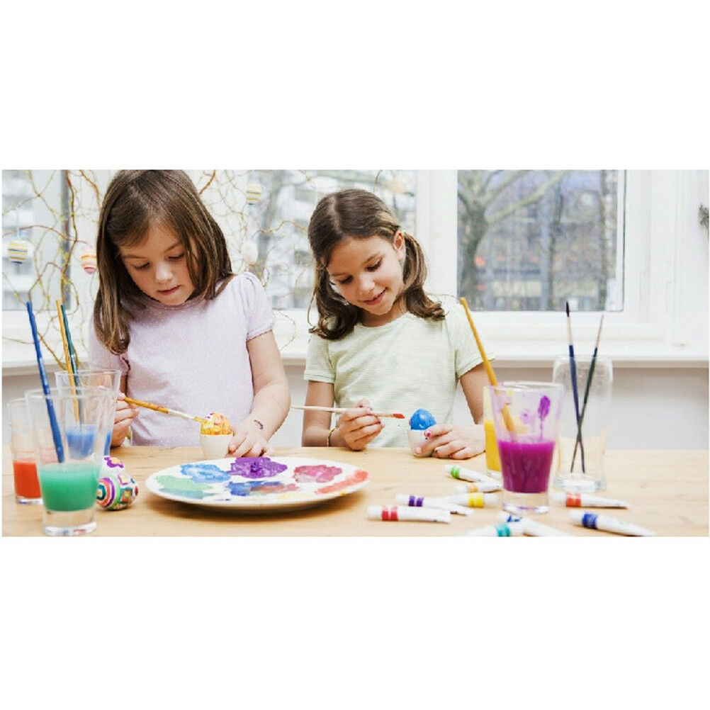 3Pcs White Sponge Brush Foam Painting Roller Brush Kids Craft Tool Drawing ke.DD