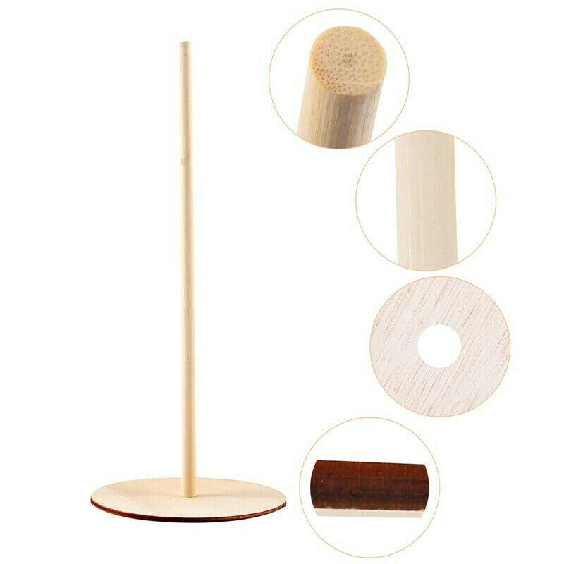 Wedding Decoration Donuts Wall Wooden Holds Stand Dessert Doughnut Tab.l8