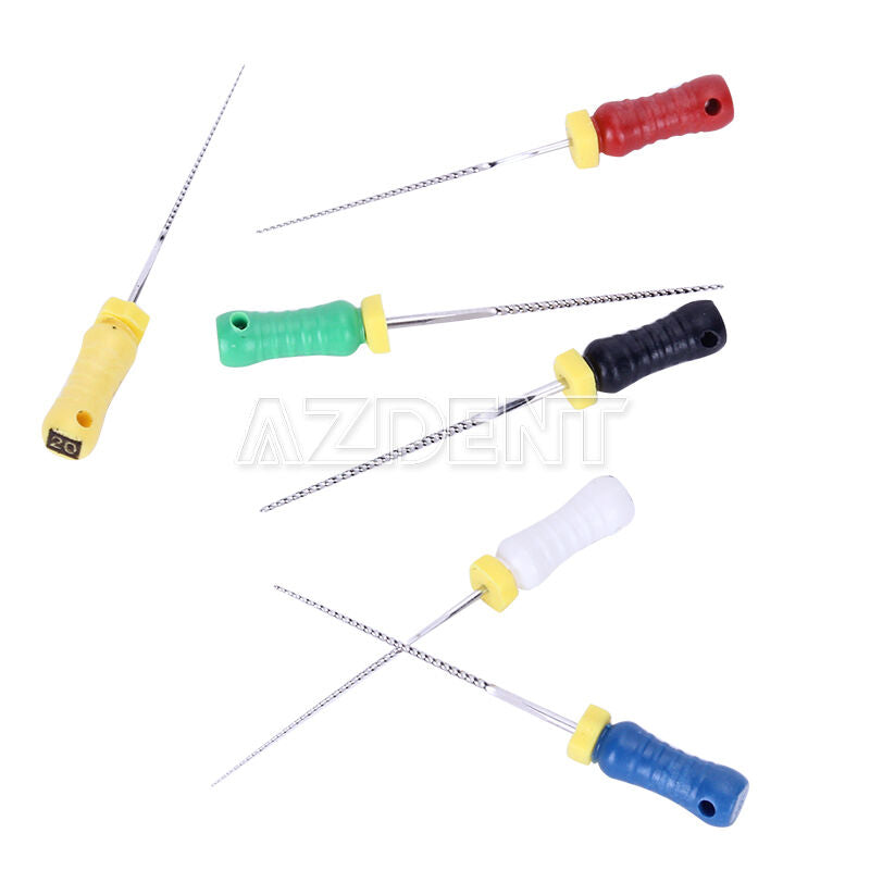 50 Boxes Dental K-FILES 25mm #15-40 Stainless Steel Endo Root Canal File Hand