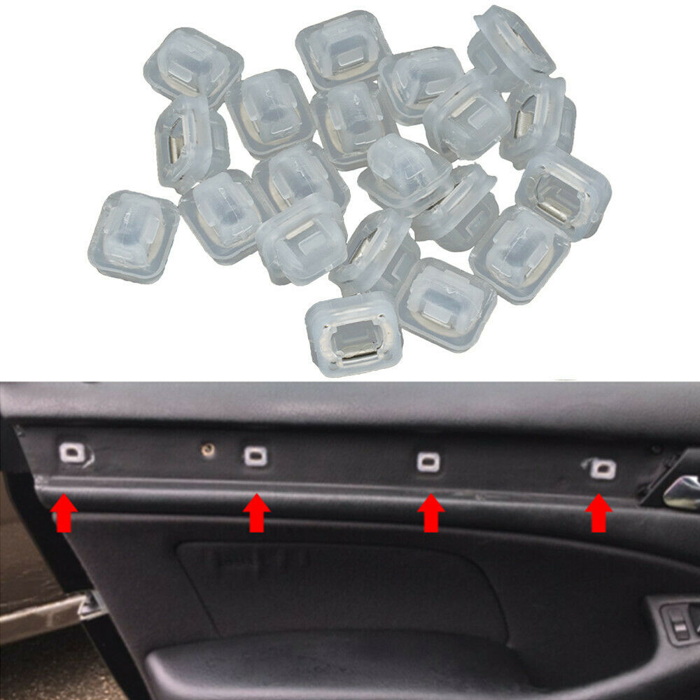 10Pcs For BMW 3 Series E46 E90 E91 E92 E93 X5 E53 Auto Door Retainers Grommets