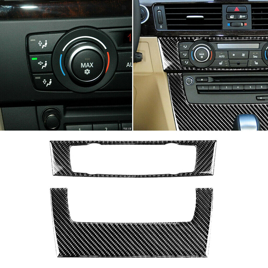 Decor Air Conditioning CD Panel Cover Trim for BMW 3 Series E90 E92 E93 #2