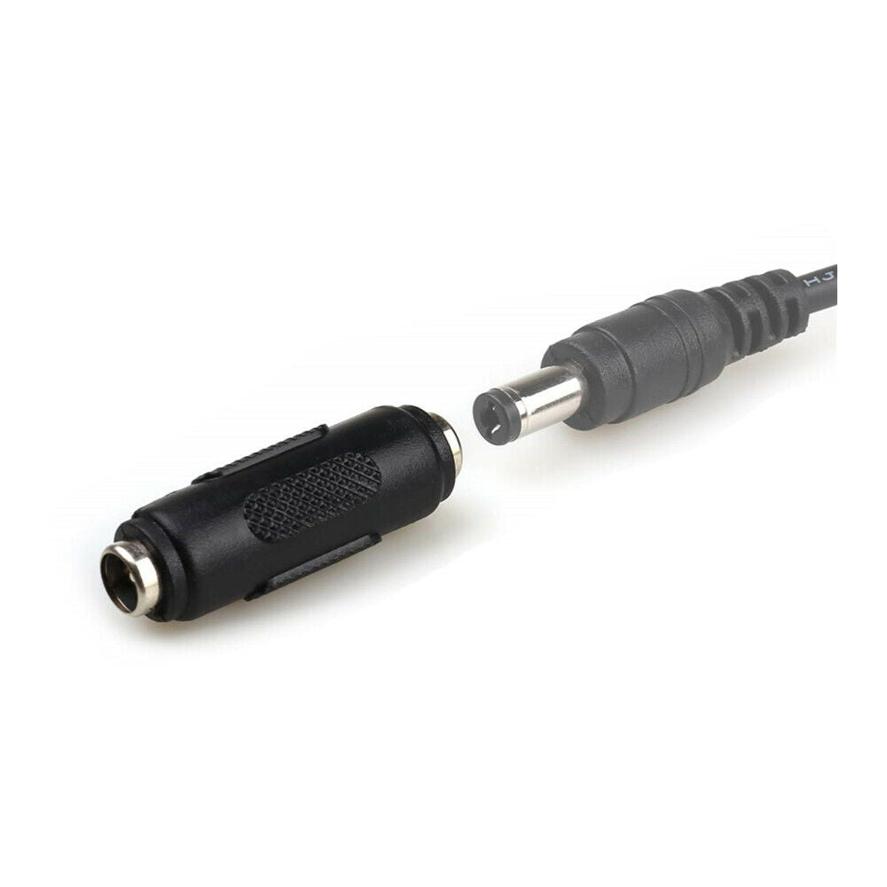 5 Pack DC 5.5mm x 2.1mm Female to Female Power Jack Coupler