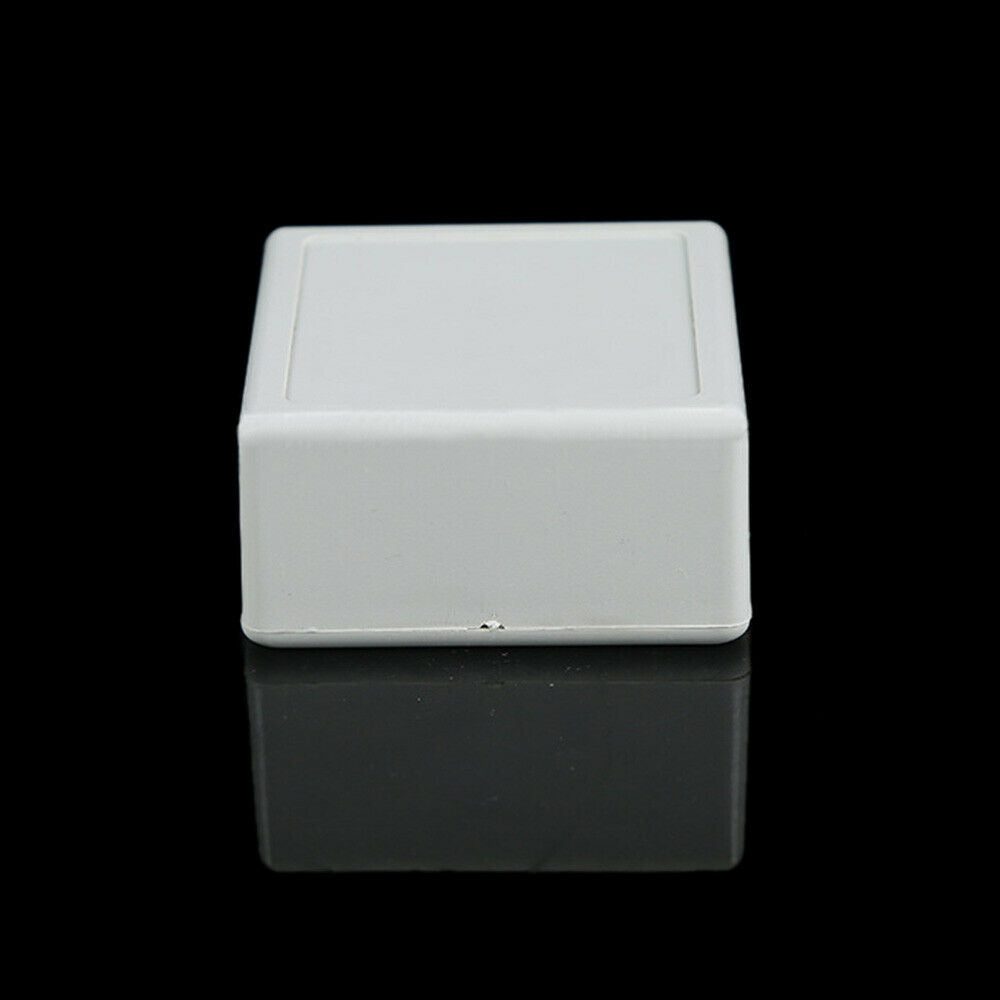 5Pc White Plastic Instrument Shell Power Junction Box Electrical Case 56*58*28mm