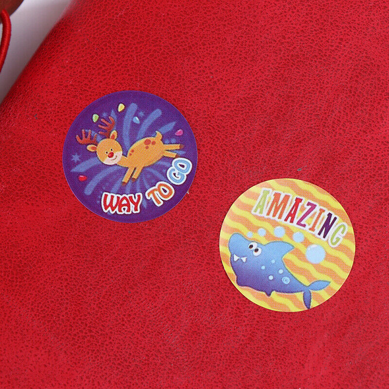 500pcs/roll Reward Stickers for Teachers students for Kids Motivational S.l8