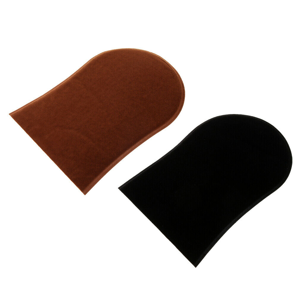 2pcs Sunless Self Tanning Applicator Mitt Glove Lotion Spray Mousse Tanner