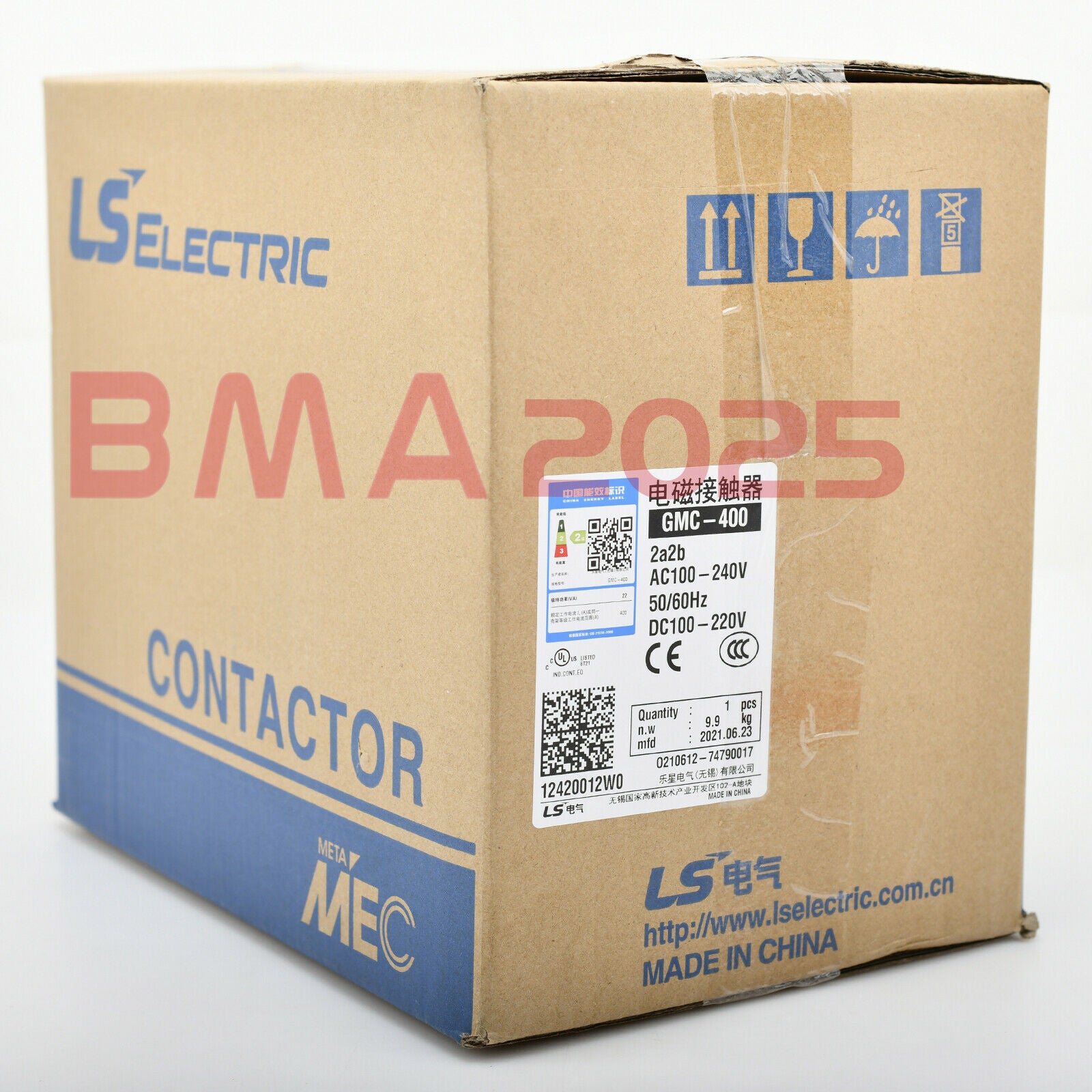 1PC New LS Contactor GMC-400 AC 220V GMC400 1year warranty DHL Free Ship