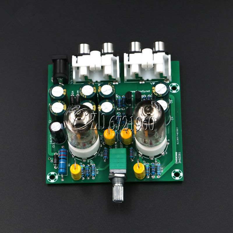 Valve 6J2 DIY Tube Amplifier Preamp AMP Pre-Amplifier Board Headphone Buffer Kit