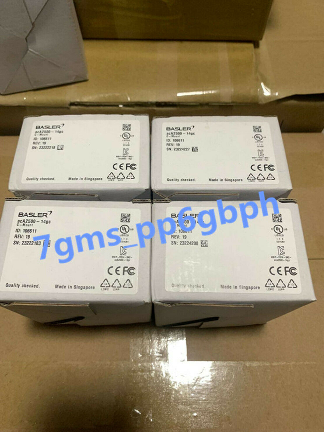 1 PC new BASLER industrial camera acA2500-14gm new in box