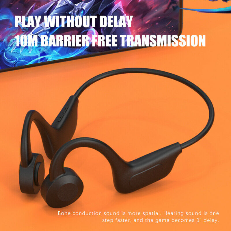 Sport Wireless Bluetooth Headphones Bone Conduction Earphones Earbuds Headset