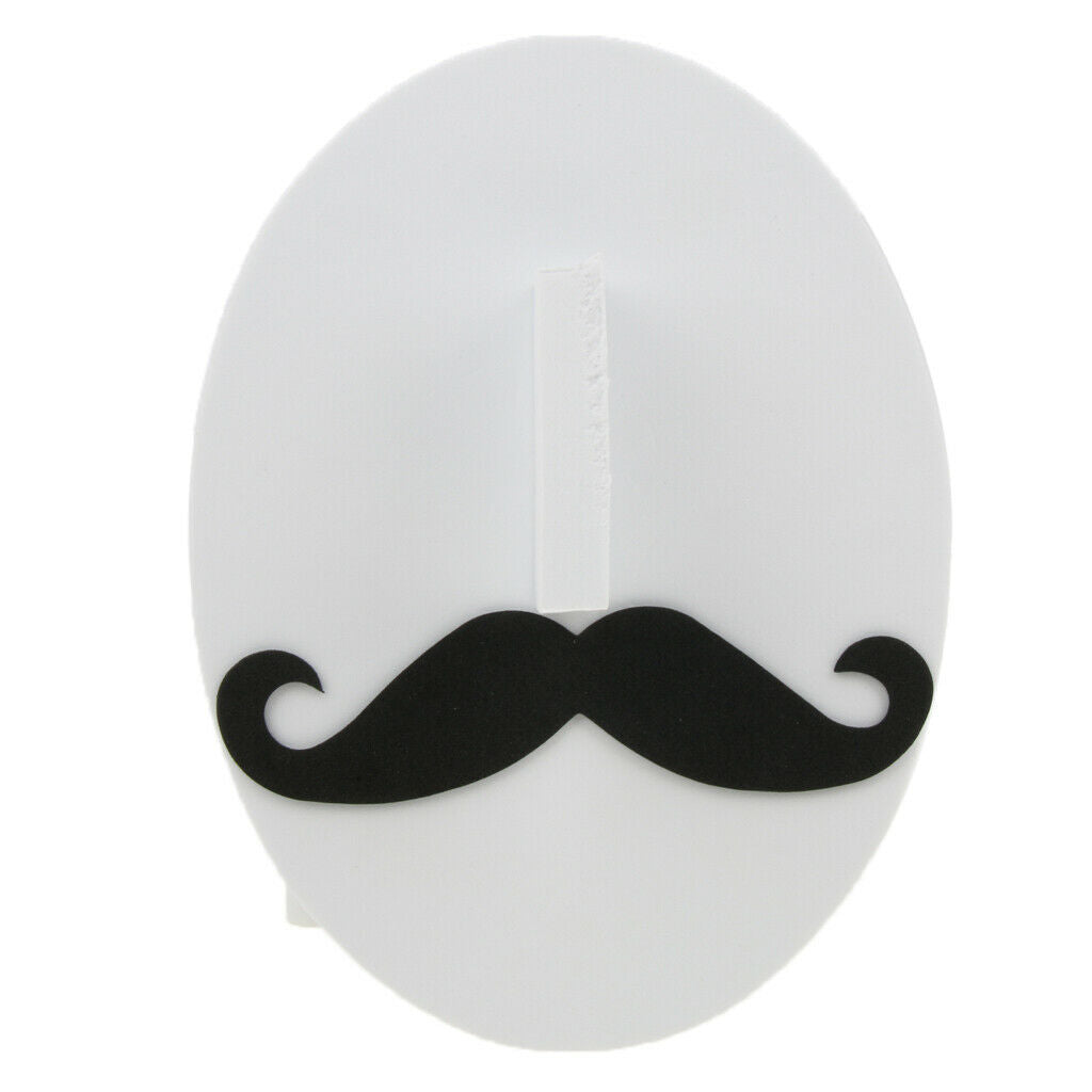 2x Creative Mustache Face Sunglasses Display Rack Eyeglasses Spectacles Show