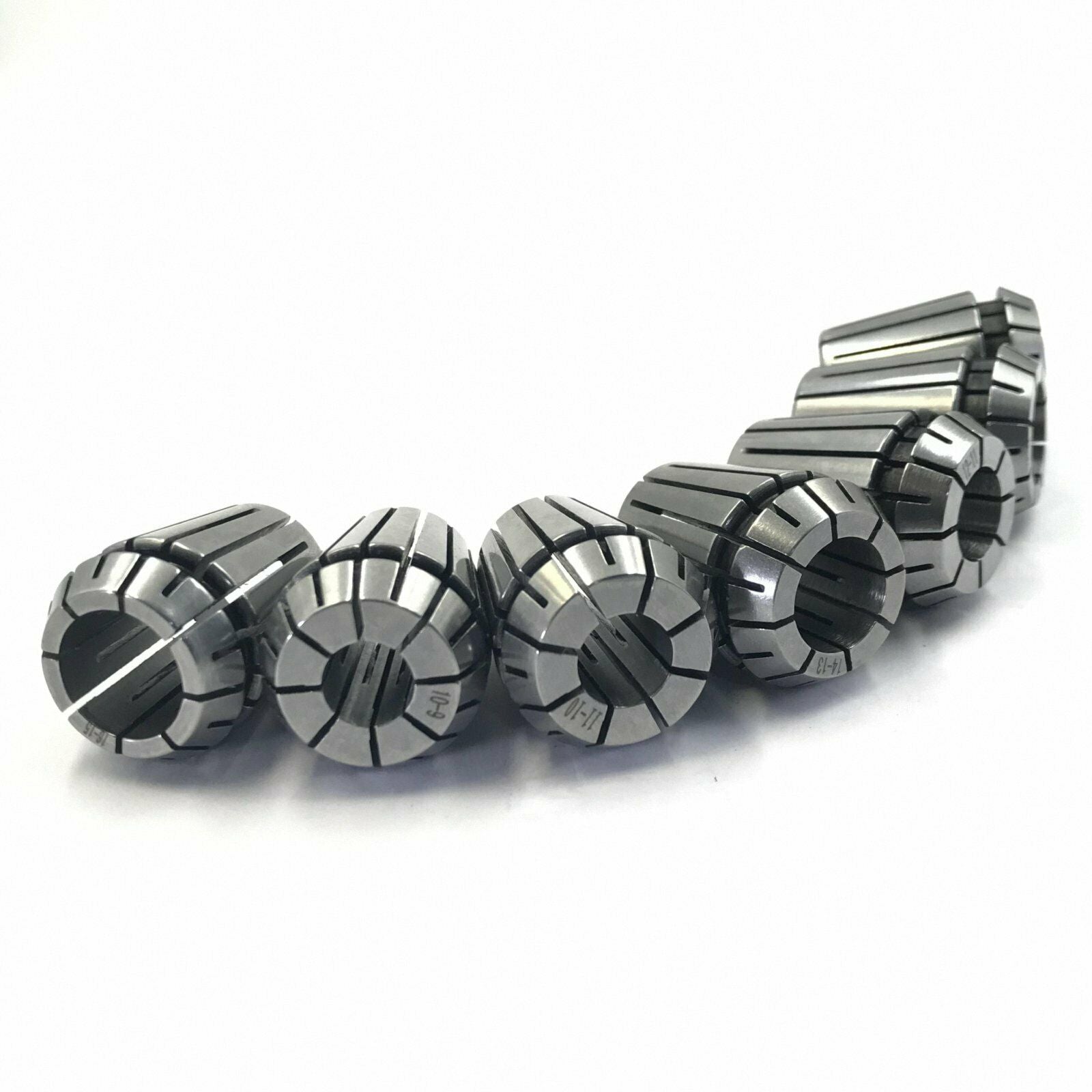 7pcs ER25 (2,4,6,8,10,12,16 ) Spring collet ER Collet chuck CNC Cilling Lathe
