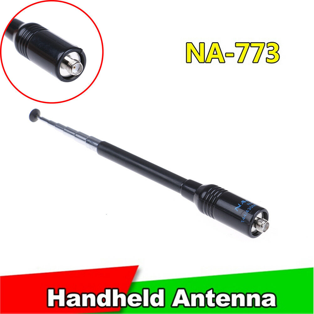 Handheld Dual Band Nagoya NA-773 SMA-F Antenna UV-5R 5RE B5 B6 Two Way Radio BDA