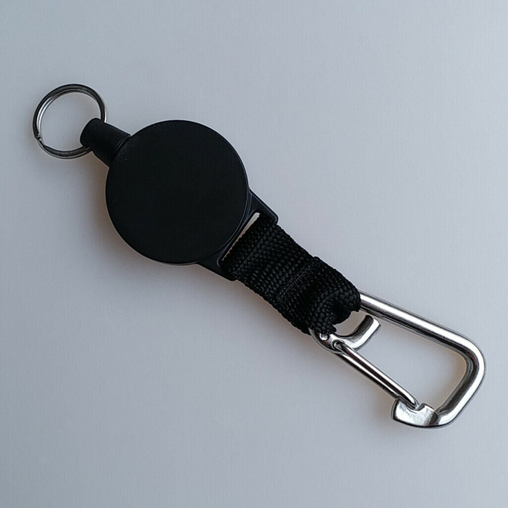 Scuba Diving Dive Gear Retractor Snorkeling Lanyard Regulator Octo Holder