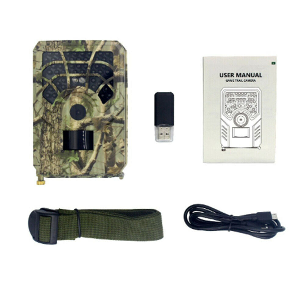 720P HD Hunting Camera 12MP Trap Night Vision Trail Camera Scout Wild Hunter