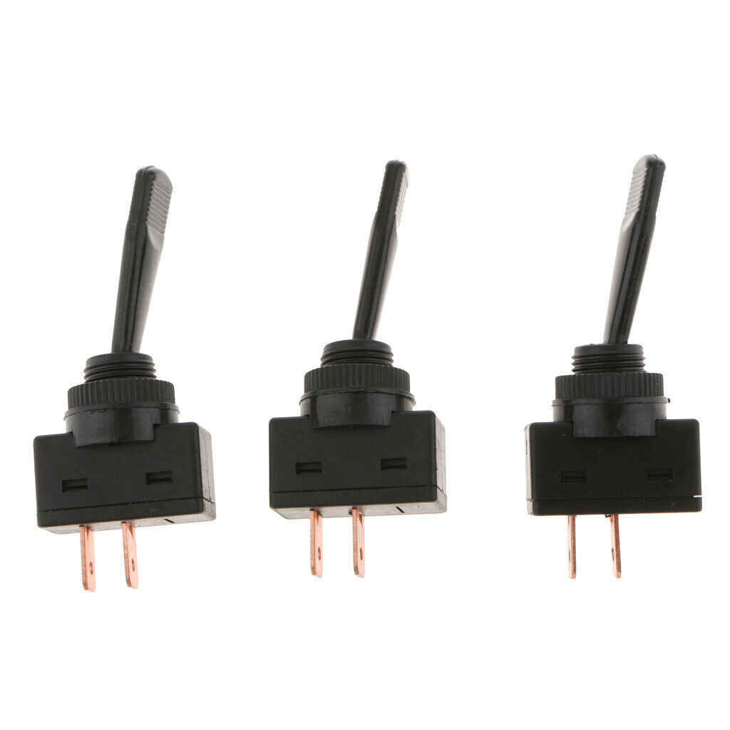 ASW-13D 2pin 12mm 12V / 20ADC 10A / 125VAC Car Rocker Switch