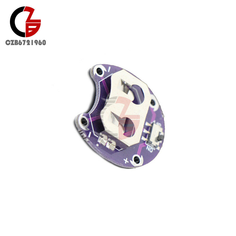 5PCS LilyPad Coin Cell Battery Holder Module CR2032 Board w/ Small Slide Switch