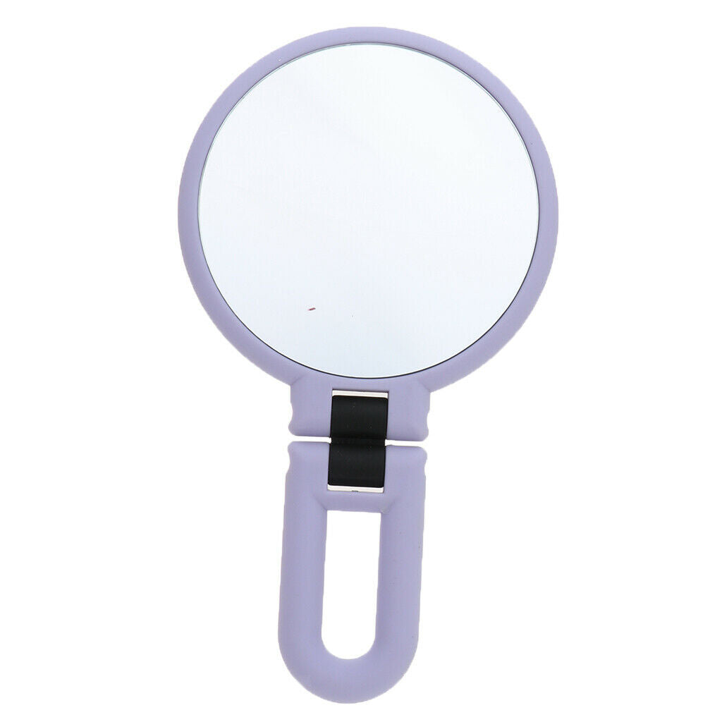 2x Folding Table Magnifying Double Sided Makeup Travel Mirror 15X Magnified