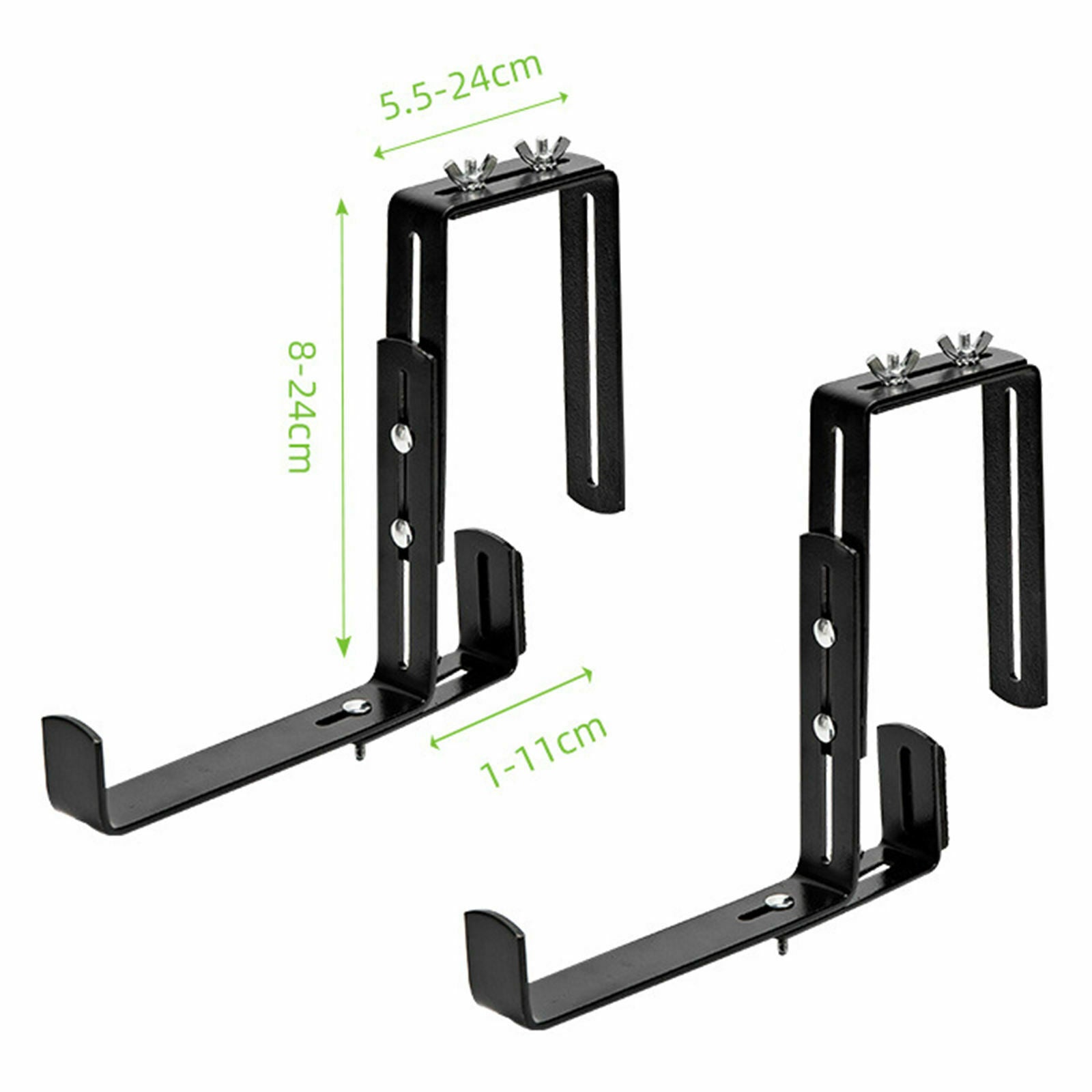 Hanging Plant Hanger Max Load 15kg Wall Hooks Flower Box Holder for Garden