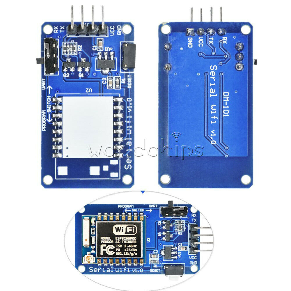 4.5-5V ESP8266 ESP-07 V1.0 Serial Wifi Transceiver Adatper Board For Arduino