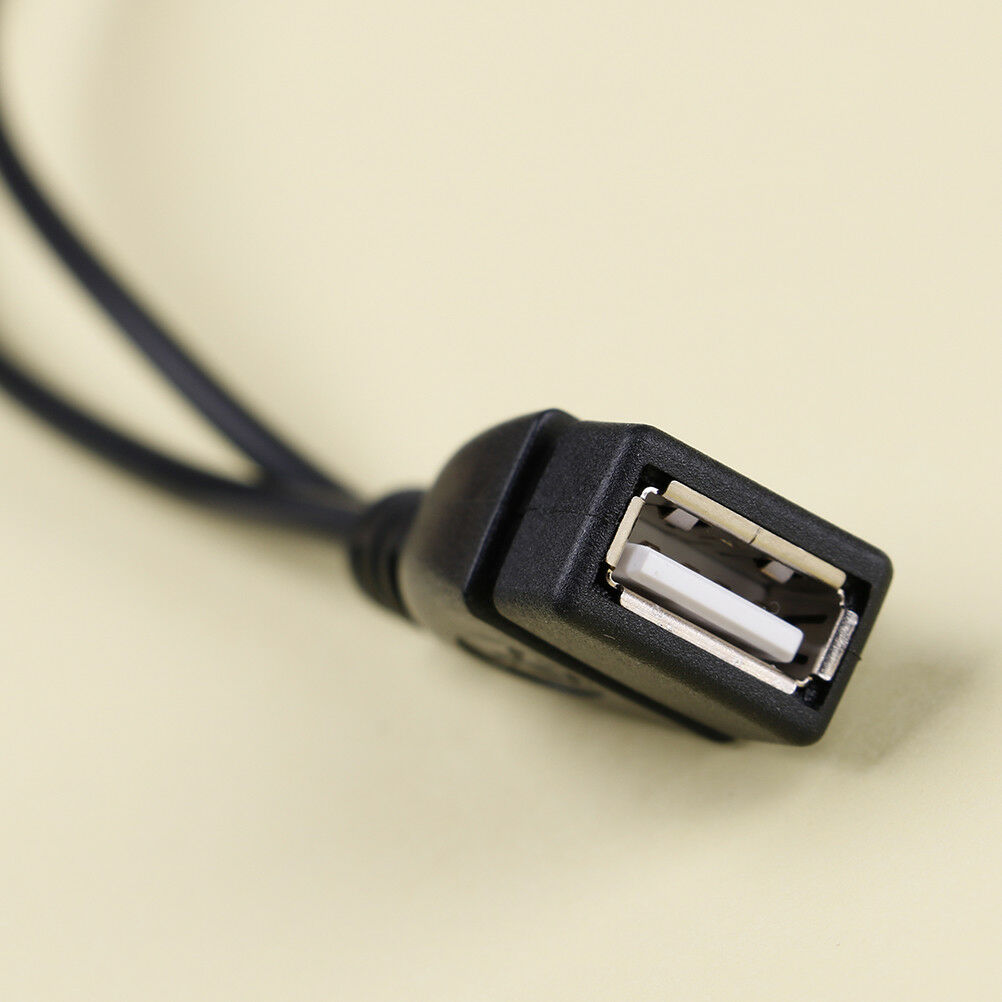 Micro USB Male To USB Female Host OTG USB Cable Y Splitter For Cell Phon.l8