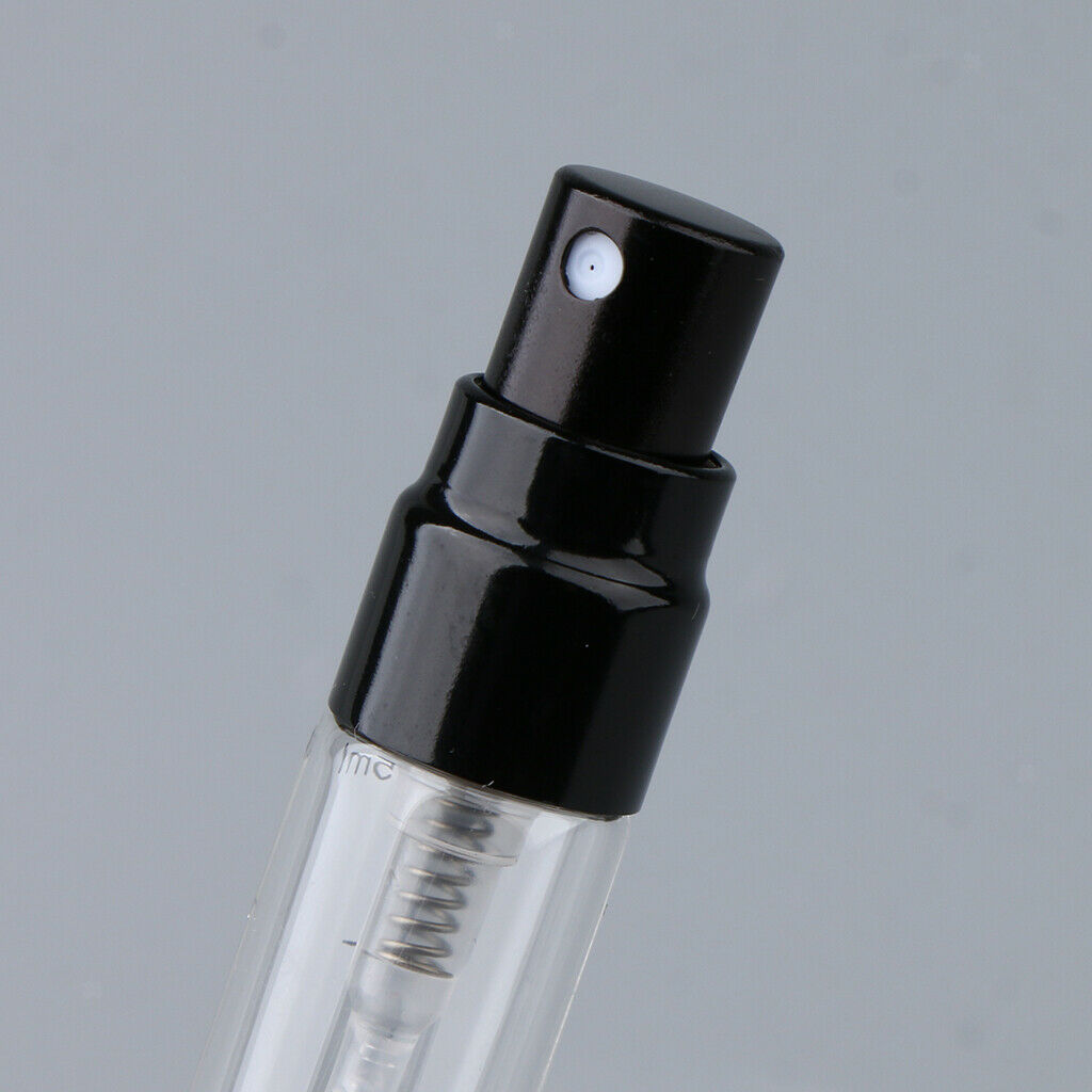 15Pcs/set Empty 5ml Refillable Perfume Bottles Pump Spray Tube Glass Vials