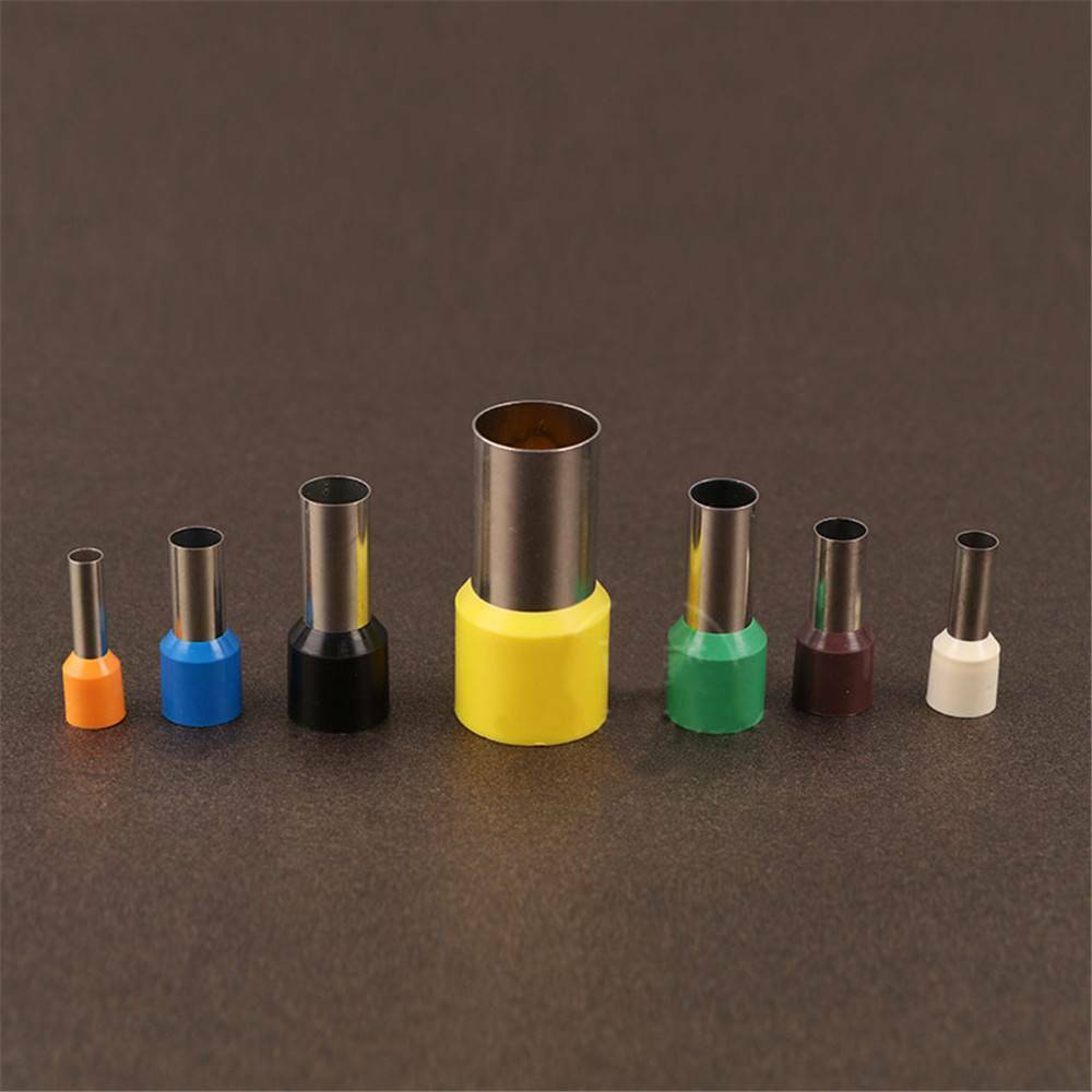 Red E7506 0.75mm² Insulated Cord End Terminal Wire Ferrules 20 AWG 1000pcs