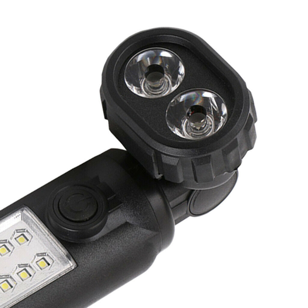 Magnetic LED Work Light Hanging Hook Flashlight Outdoor Car Inspection Lamp