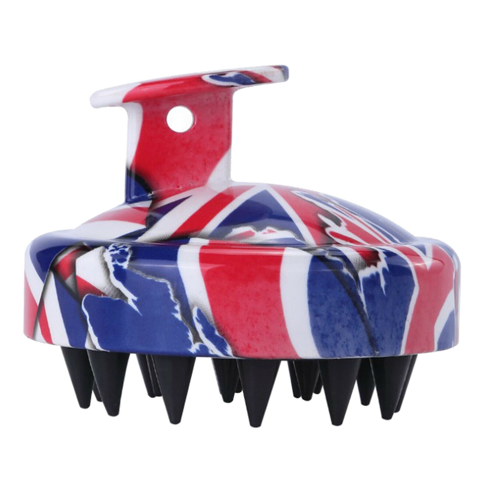 Head Hair Scalp Scrubber Massage Brush Shampoo Brush Soft Flag